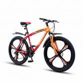 دراجة هوائية جبلية BICYSTAR | 21 سرعة، إطار فولاذي 26 بوصة