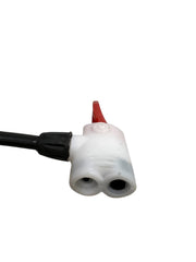 High-Pressure Portable Bicycle Floor Pump with Precision Pressure Gauge - Universal Presta & Schrader Valve Compatibility