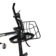 PRIX 2620 Folding Bike with Basket | 21 Speed 26 Inch