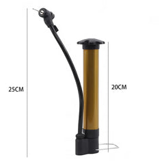 Mini Bicycle Pump – Stainless Steel Portable Air Pump with Needle