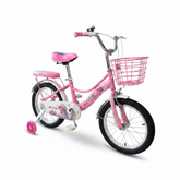 Bicycstar Girls Bicycle 16 Inch with Basket & Training Wheels