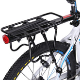 Bicycle Luggage Carrier Cargo Rear Rack Shelf Cycling Seatpost Bag Holder Stand for 20-29 inch Bikes Accessories With Tools