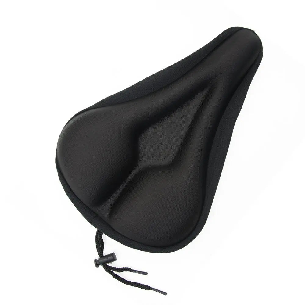 Universal Gel Bike Seat Cushion – Comfortable Bicycle Saddle Cover for Mountain & Road Bikes