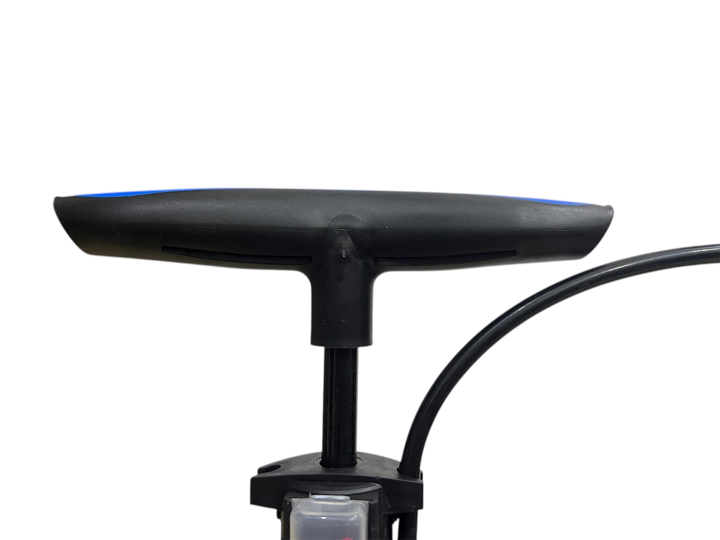 High-Pressure Portable Bicycle Floor Pump with Precision Pressure Gauge - Universal Presta & Schrader Valve Compatibility