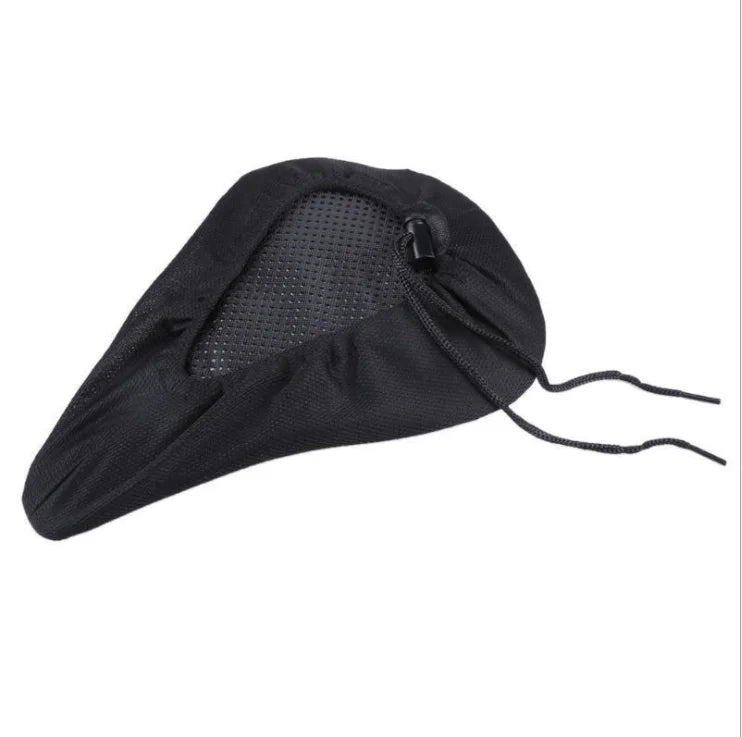 Universal Gel Bike Seat Cushion – Comfortable Bicycle Saddle Cover for Mountain & Road Bikes