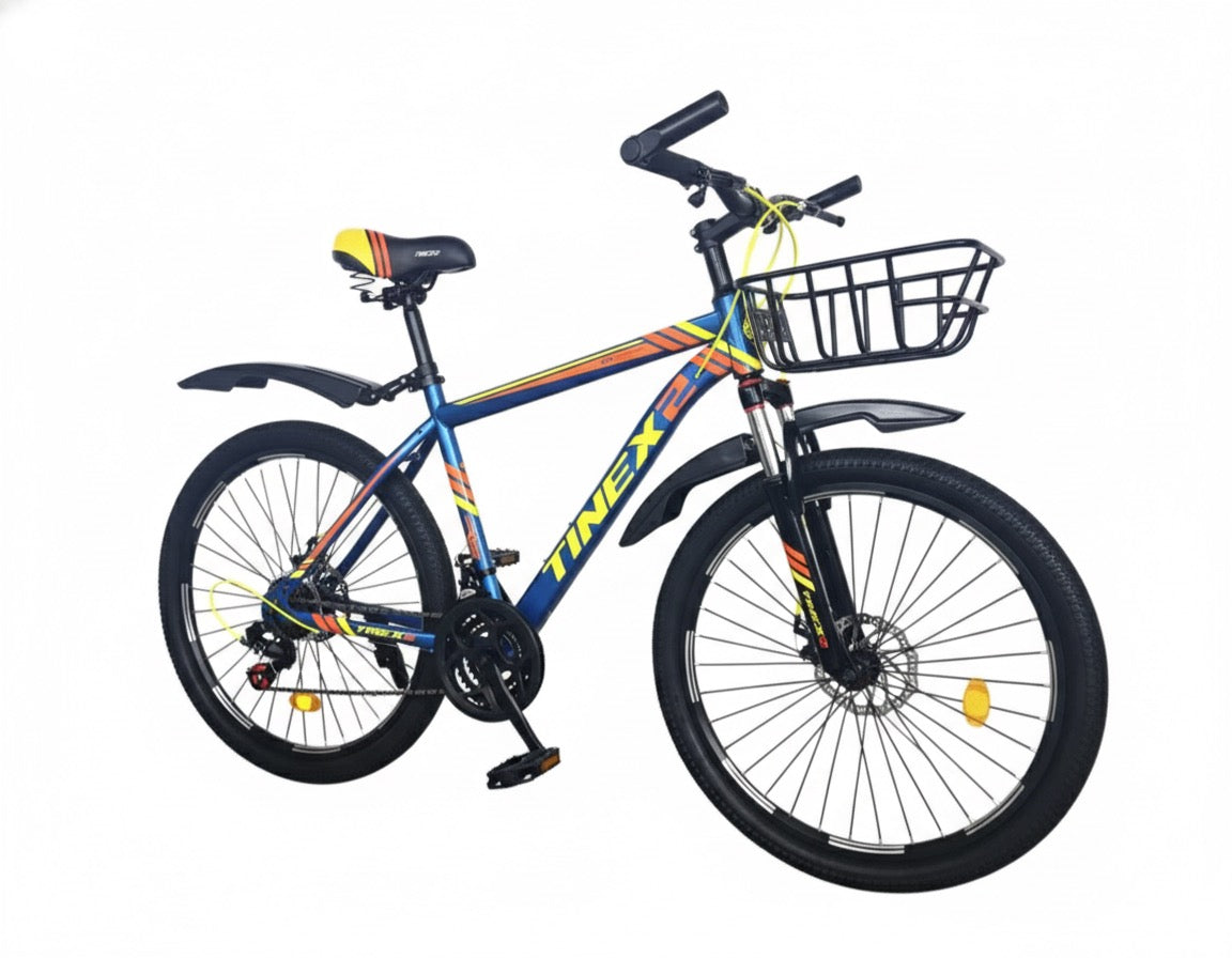 Tinex Mountain Bikes , 21 speeds , 24 inches