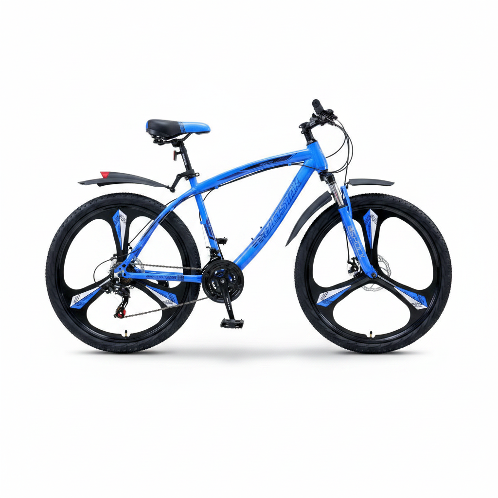 دراجة هوائية جبلية BICYSTAR | 21 سرعة، إطار فولاذي 26 بوصة