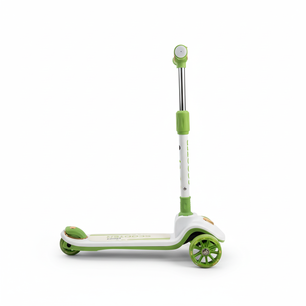 Kids 3-Wheel Scooter – Stable & Safe Design with Adjustable Handlebar with Music