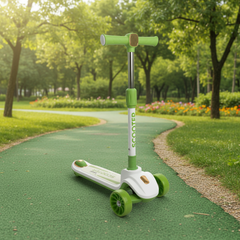 Kids 3-Wheel Scooter – Stable & Safe Design with Adjustable Handlebar with Music