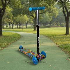 Kids 3-Wheel Scooter – Stable & Safe Design with Adjustable Handlebar