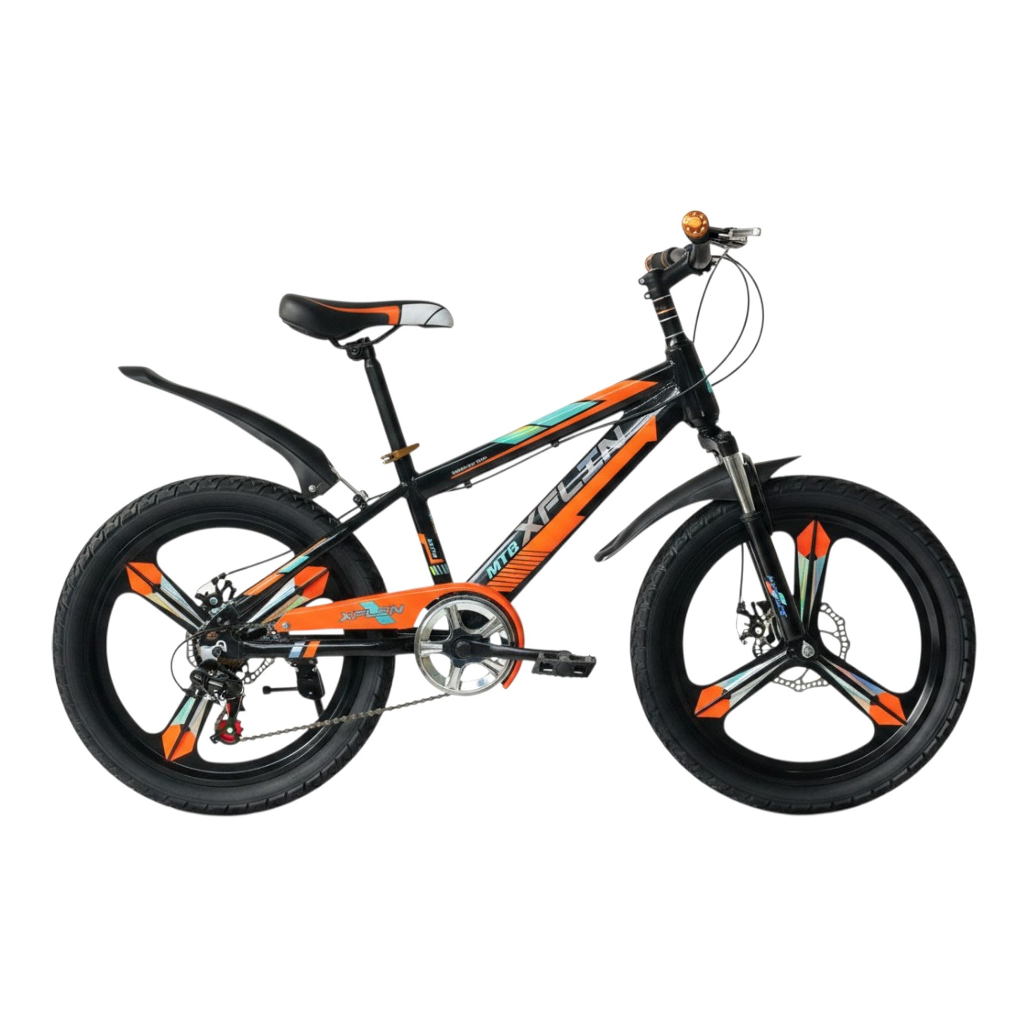 XFLIN Kids Mountain Bike 20 Inch | Front Suspension | Disc Brakes